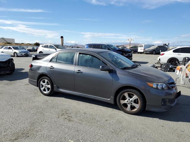 2T1BU4EE8CC876088 - 2012 TOYOTA COROLLA BASE GRAY photo 4