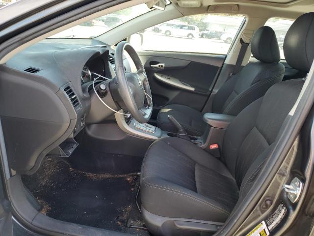2T1BU4EE8CC876088 - 2012 TOYOTA COROLLA BASE GRAY photo 7