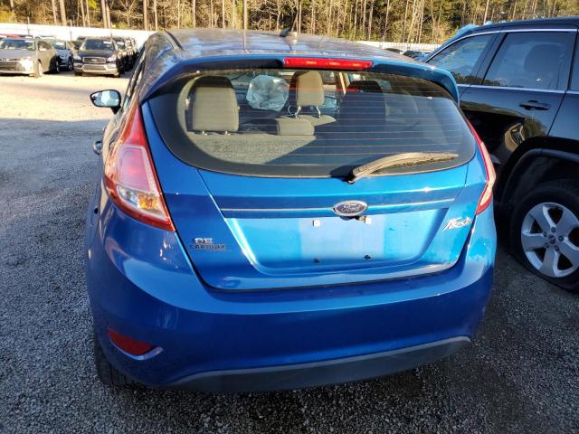 3FADP4EJ0JM106653 - 2018 FORD FIESTA SE BLUE photo 6