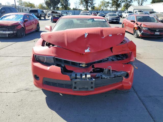 2G1FF1E38F9141519 - 2015 CHEVROLET CAMARO LT RED photo 5