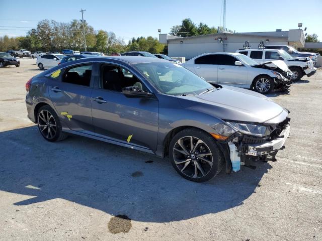2HGFC2F8XMH500843 - 2021 HONDA CIVIC SPORT ნაცრისფერი ფოტო 4