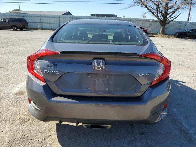 2HGFC2F8XMH500843 - 2021 HONDA CIVIC SPORT ნაცრისფერი ფოტო 6