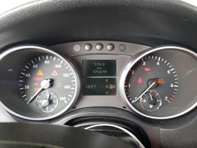 4JGBB86E17A211437 - 2007 MERCEDES-BENZ ML 350 BLUE photo 9