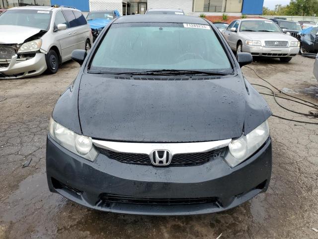 19XFA1F63BE037286 - 2011 HONDA CIVIC LX-S BLACK photo 5