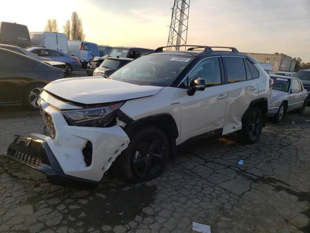 4T3E6RFV6MU033291 - 2021 TOYOTA RAV4 XSE WHITE photo 1