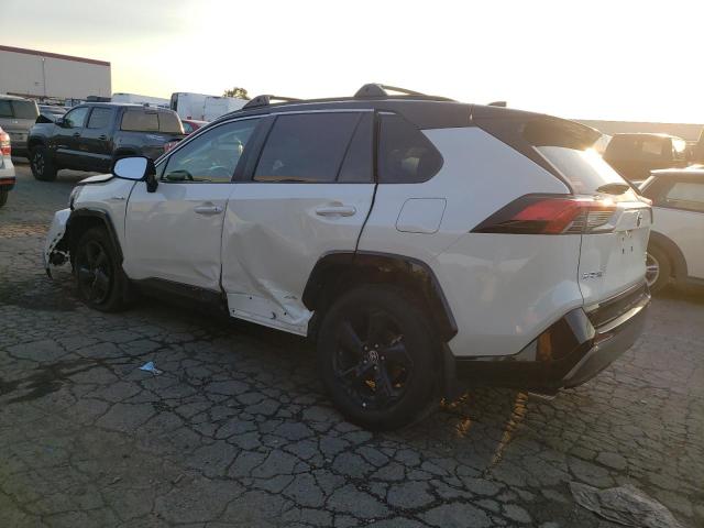 4T3E6RFV6MU033291 - 2021 TOYOTA RAV4 XSE WHITE photo 2