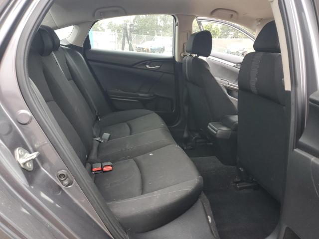 2HGFC2F66KH567807 - 2019 HONDA CIVIC LX ნაცრისფერი ფოტო 10