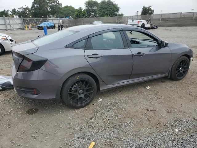 2HGFC2F66KH567807 - 2019 HONDA CIVIC LX ნაცრისფერი ფოტო 3