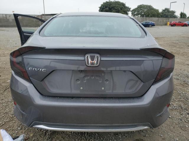 2HGFC2F66KH567807 - 2019 HONDA CIVIC LX ნაცრისფერი ფოტო 6