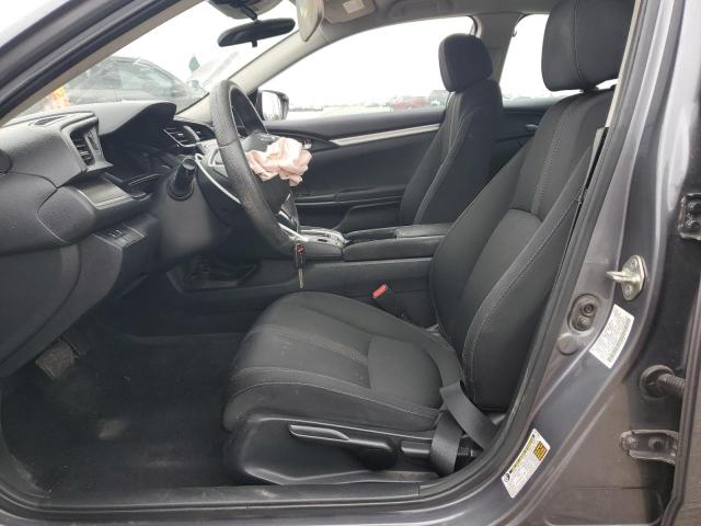 2HGFC2F66KH567807 - 2019 HONDA CIVIC LX ნაცრისფერი ფოტო 7