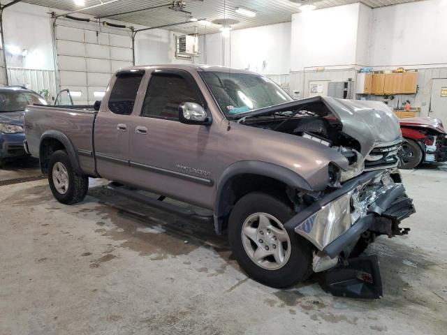 5TBBT44162S250443 - 2002 TOYOTA TUNDRA ACCESS CAB GRAY photo 4