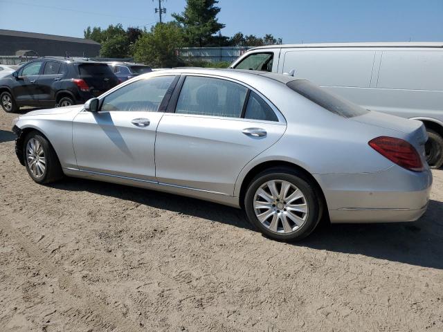 WDDUG8FB7EA058277 - 2014 MERCEDES-BENZ S 550 4MATIC SILVER photo 2