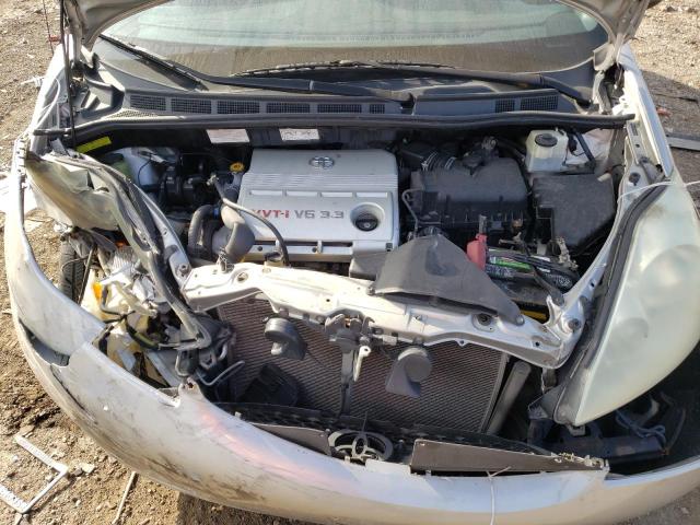 5TDZA23C86S521849 - 2006 TOYOTA SIENNA CE SILVER photo 12