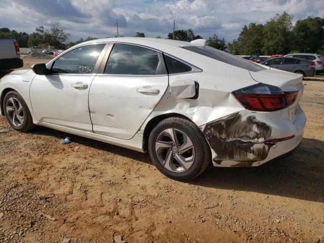 19XZE4F13KE032922 - 2019 HONDA INSIGHT LX WHITE photo 2