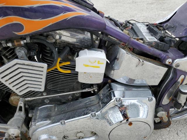 4K7S81359XC006417 - 1999 HARLEY-DAVIDSON MOTORCYCLE PURPLE photo 9