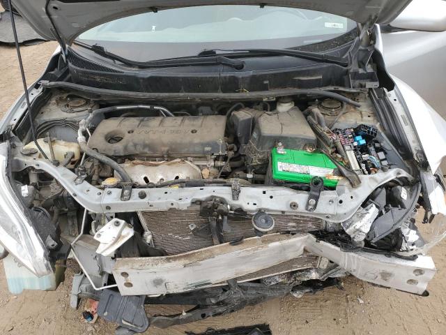 2T1LE4EE3AC016940 - 2010 TOYOTA COROLLA MATRIX S SILVER photo 11