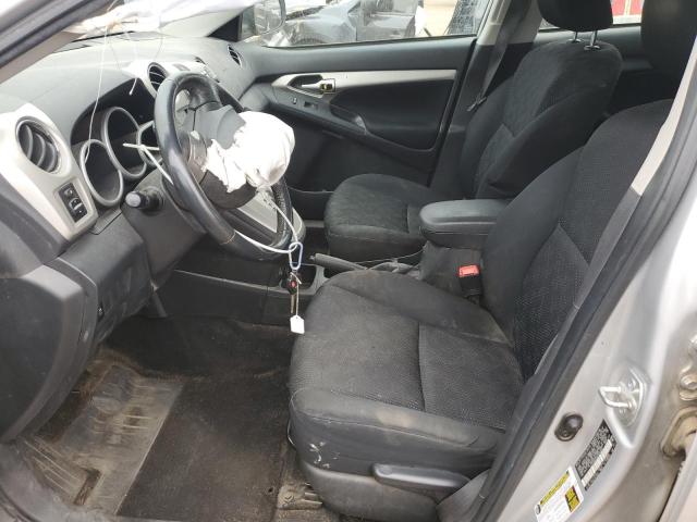 2T1LE4EE3AC016940 - 2010 TOYOTA COROLLA MATRIX S SILVER photo 7