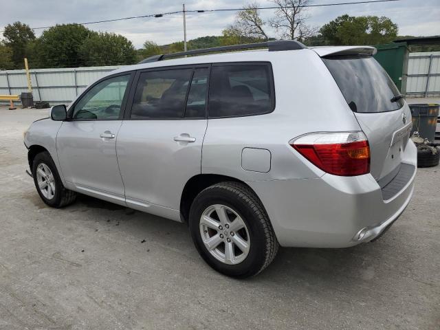 JTEZK3EH3A2104551 - 2010 TOYOTA HIGHLANDER SILVER photo 2