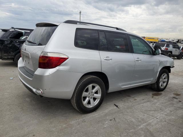 JTEZK3EH3A2104551 - 2010 TOYOTA HIGHLANDER SILVER photo 3