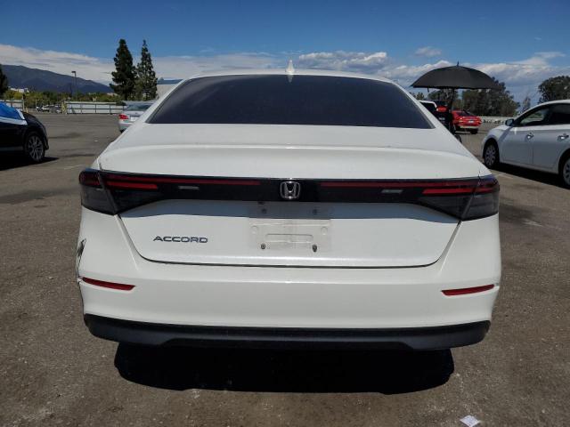 1HGCY1F3XPA036054 - 2023 HONDA ACCORD EX WHITE photo 6