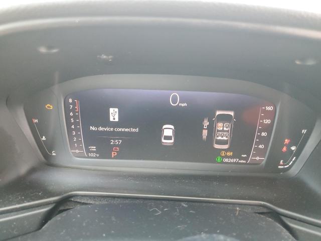 1HGCY1F3XPA036054 - 2023 HONDA ACCORD EX WHITE photo 9