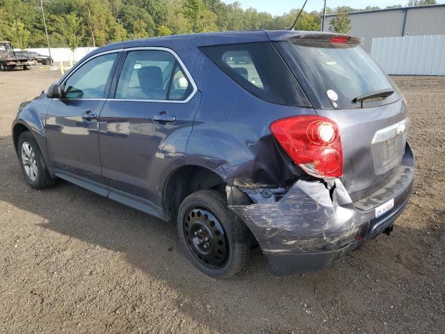 2GNALBEK1D6307716 - 2013 CHEVROLET EQUINOX LS Mavi foto 2