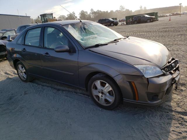 1FAHP38Z86W160156 - 2006 FORD FOCUS ZX4 ST GRAY photo 4