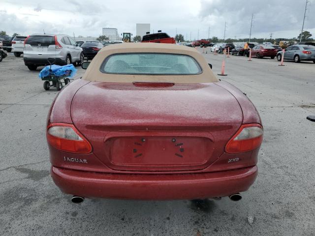 SAJJA42C8YNA04106 - 2000 JAGUAR XK8 RED photo 6