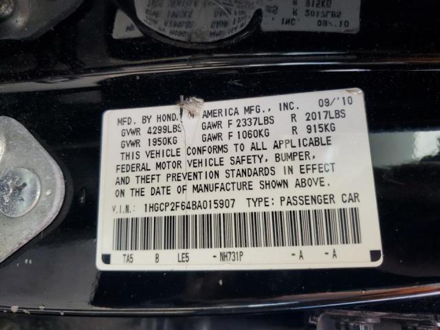 1HGCP2F64BA015907 - 2011 HONDA ACCORD SE Qara foto 12