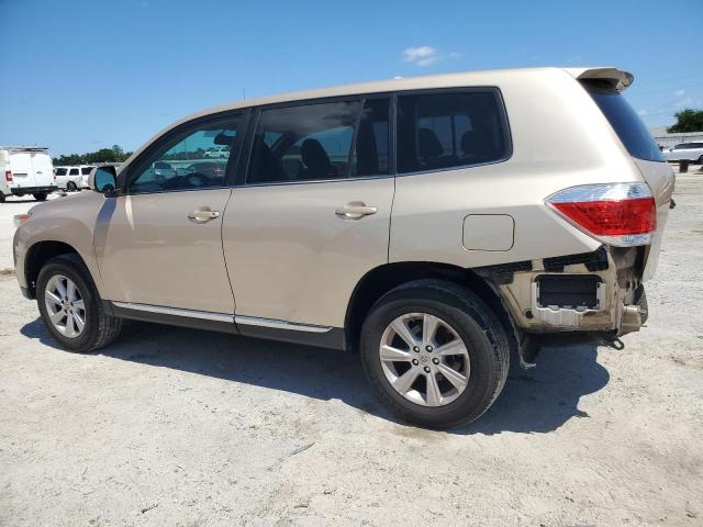 5TDZA3EH5CS027829 - 2012 TOYOTA HIGHLANDER BASE Коричневый фото 2
