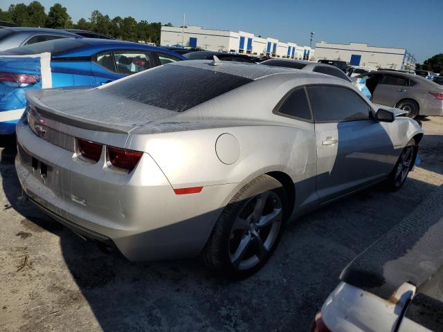 2G1FB1E32D9192135 - 2013 CHEVROLET CAMARO LT 银色 照片 3