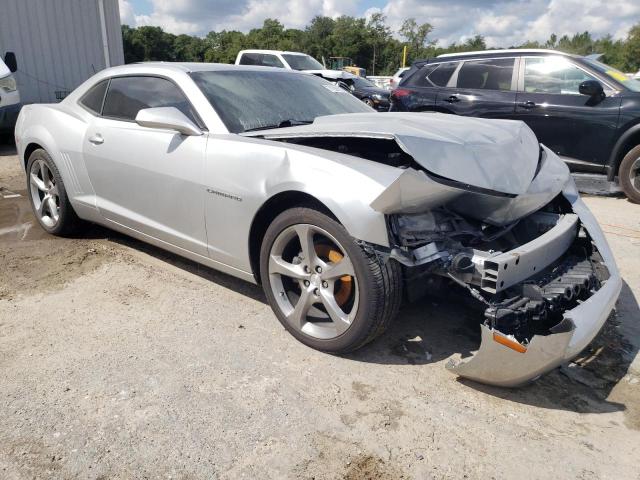 2G1FB1E32D9192135 - 2013 CHEVROLET CAMARO LT 银色 照片 4