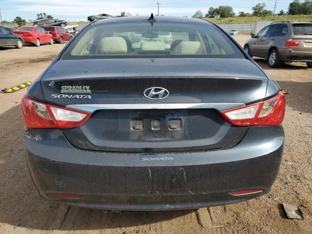 5NPEB4AC6CH434320 - 2012 HYUNDAI SONATA GLS BLUE photo 6