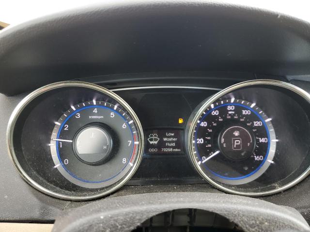 5NPEB4AC6CH434320 - 2012 HYUNDAI SONATA GLS BLUE photo 9