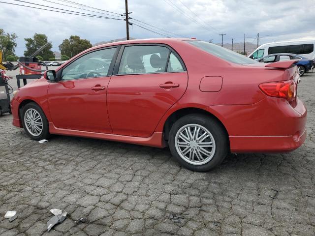 1NXBU40E49Z109286 - 2009 TOYOTA COROLLA BASE 红色 照片 2