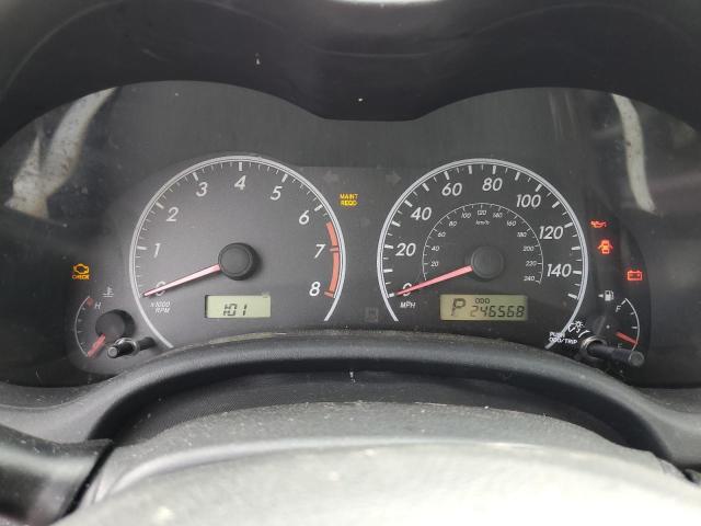 1NXBU40E49Z109286 - 2009 TOYOTA COROLLA BASE 红色 照片 9