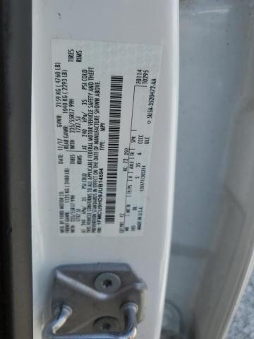 1FMCU9HD9JUB14694 - 2018 FORD ESCAPE SEL 白色 照片 13