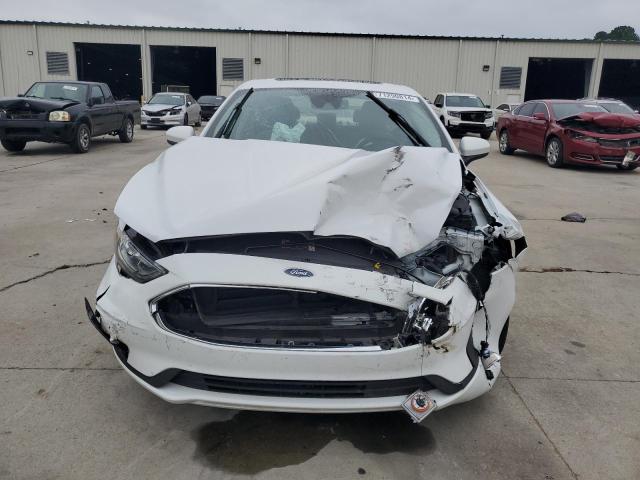 3FA6P0LU1KR105062 - 2019 FORD FUSION SE WHITE photo 5