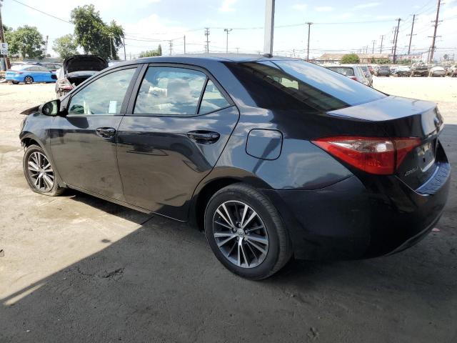 2T1BURHE8HC765945 - 2017 TOYOTA COROLLA L BLACK photo 2