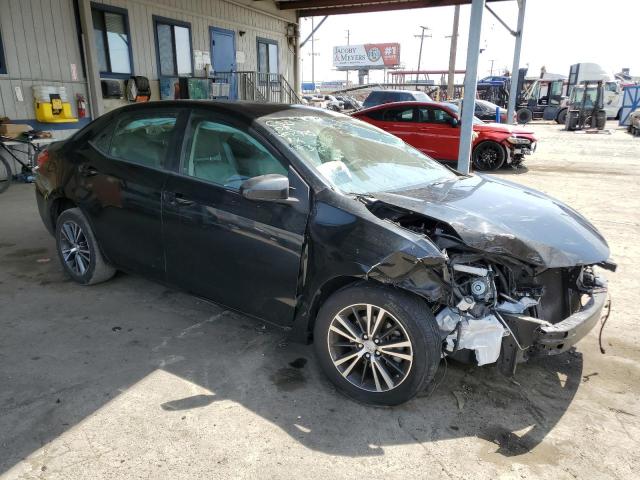 2T1BURHE8HC765945 - 2017 TOYOTA COROLLA L BLACK photo 4