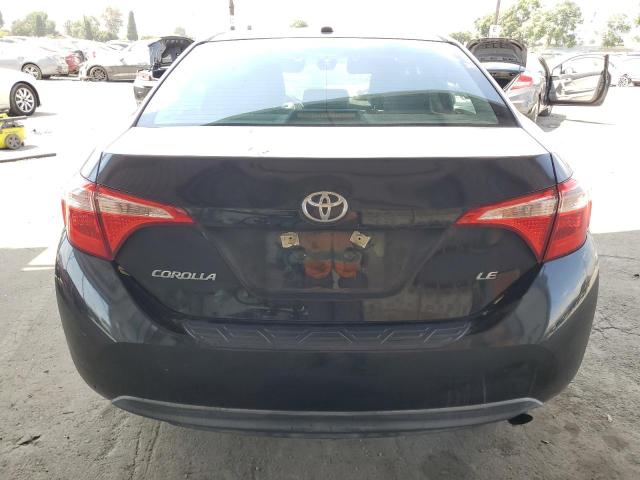 2T1BURHE8HC765945 - 2017 TOYOTA COROLLA L BLACK photo 6