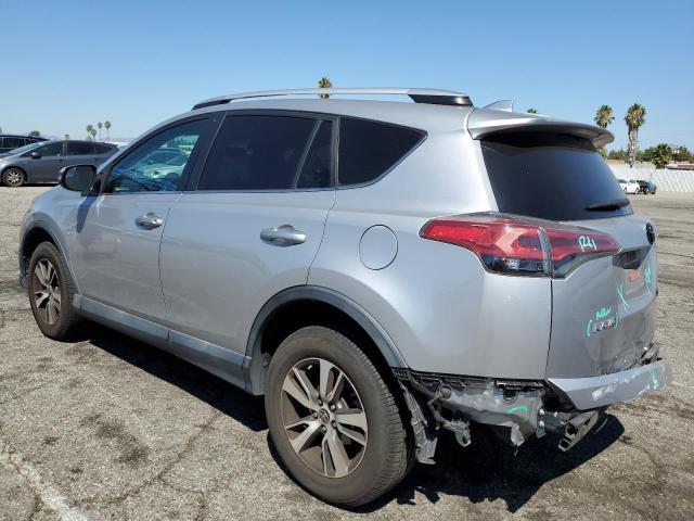 2T3WFREV5GW288184 - 2016 TOYOTA RAV4 XLE SILVER photo 2