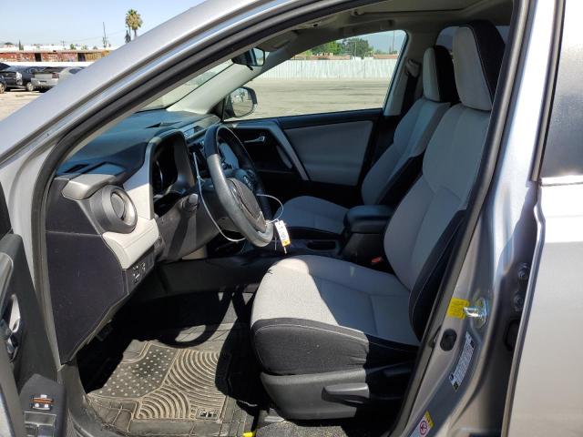 2T3WFREV5GW288184 - 2016 TOYOTA RAV4 XLE SILVER photo 7