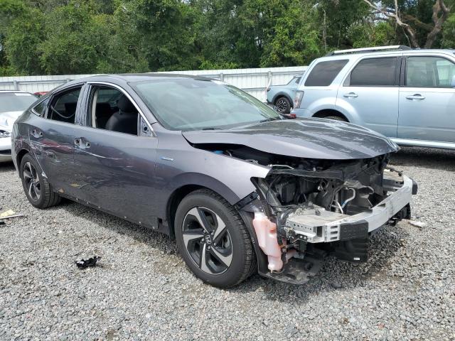 19XZE4F53ME011736 - 2021 HONDA INSIGHT EX 灰色 照片 4