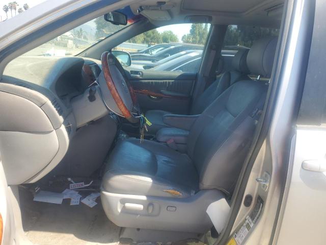 5TDZK22C18S197886 - 2008 TOYOTA SIENNA XLE SILVER photo 7