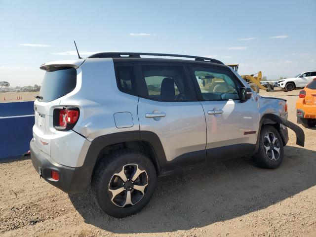 ZACNJDC18MPM31018 - 2021 JEEP RENEGADE TRAILHAWK SILVER photo 3