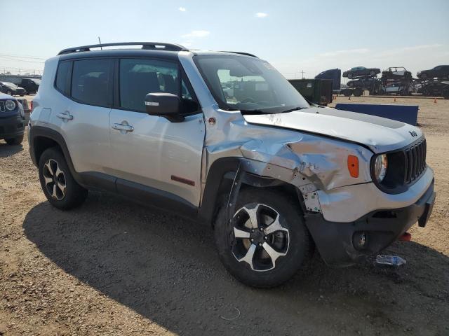 ZACNJDC18MPM31018 - 2021 JEEP RENEGADE TRAILHAWK SILVER photo 4