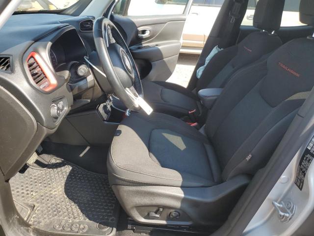ZACNJDC18MPM31018 - 2021 JEEP RENEGADE TRAILHAWK SILVER photo 7
