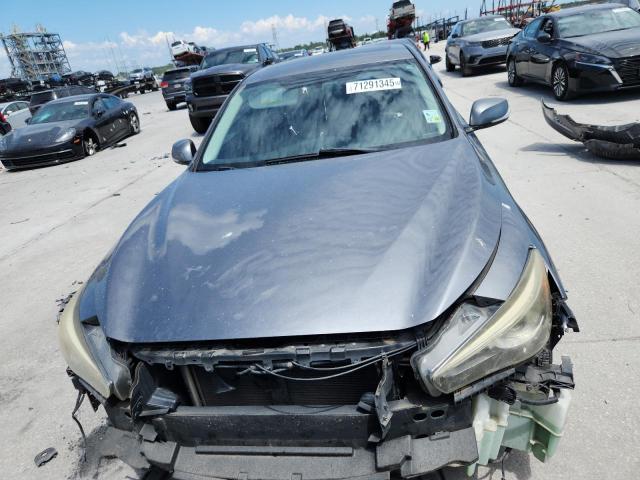 JN1BV7AP2EM680484 - 2014 INFINITI Q50 BASE 灰色 照片 5