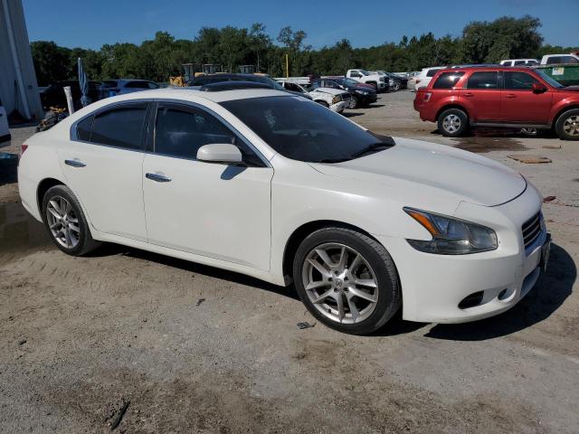 1N4AA5AP0BC823402 - 2011 NISSAN MAXIMA S თეთრი ფოტო 4